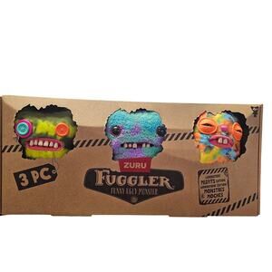 Fuggler 9” Laboratoiry Misfits Edition Monster Moches Plush ZURU Set of 3 NEW